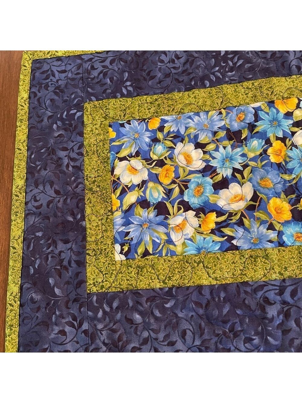 Hand Crafted Quilted Table Runner - Picture 3 of 5